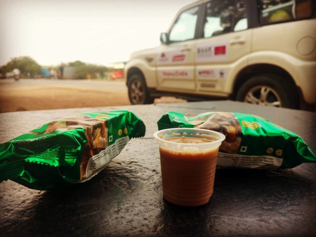 Chai - Biscuit for the Road .. Source : GhyFoodie