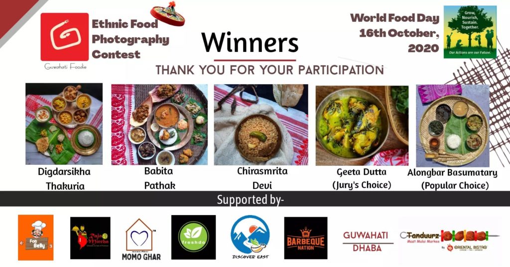 Winners of the ethnic food Photography contest 
