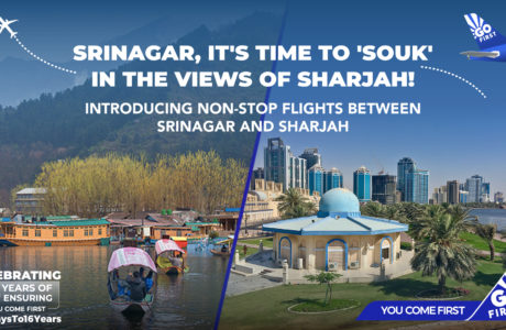 Sharjah - Srinagar direct flights