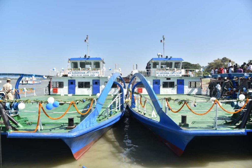 Launch of the Catamaran vessels