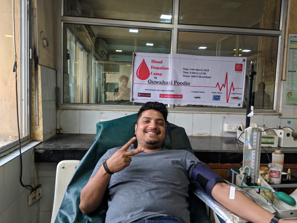 Happy Blood Donor