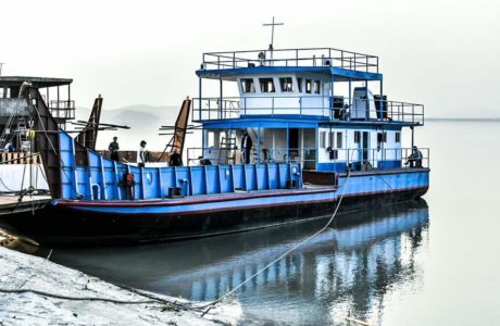 Ferry by Biswajit Baruah