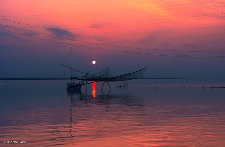 Sunset by Buddha Saikia