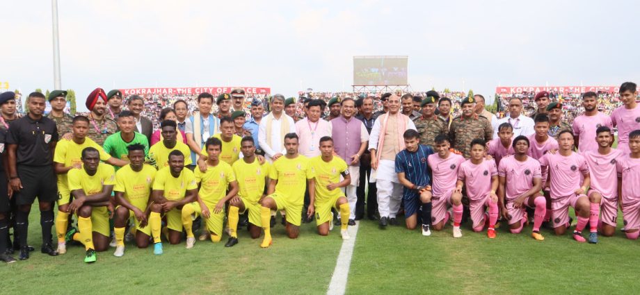 first-ever durand cup match in Kokrajhar