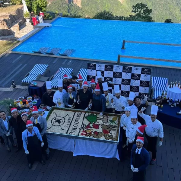 Cake Mixing Ceremony at Polo Orchid Resort Cherrapunji 