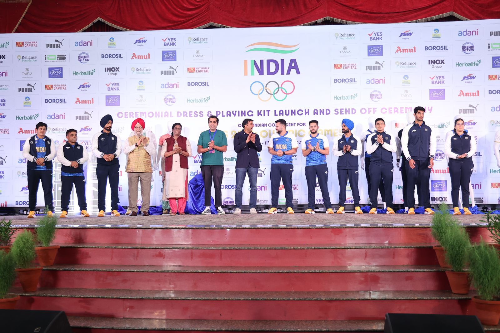 Ceremonial Send-Off for Indian Athletes for Paris Olympics 2024 ...